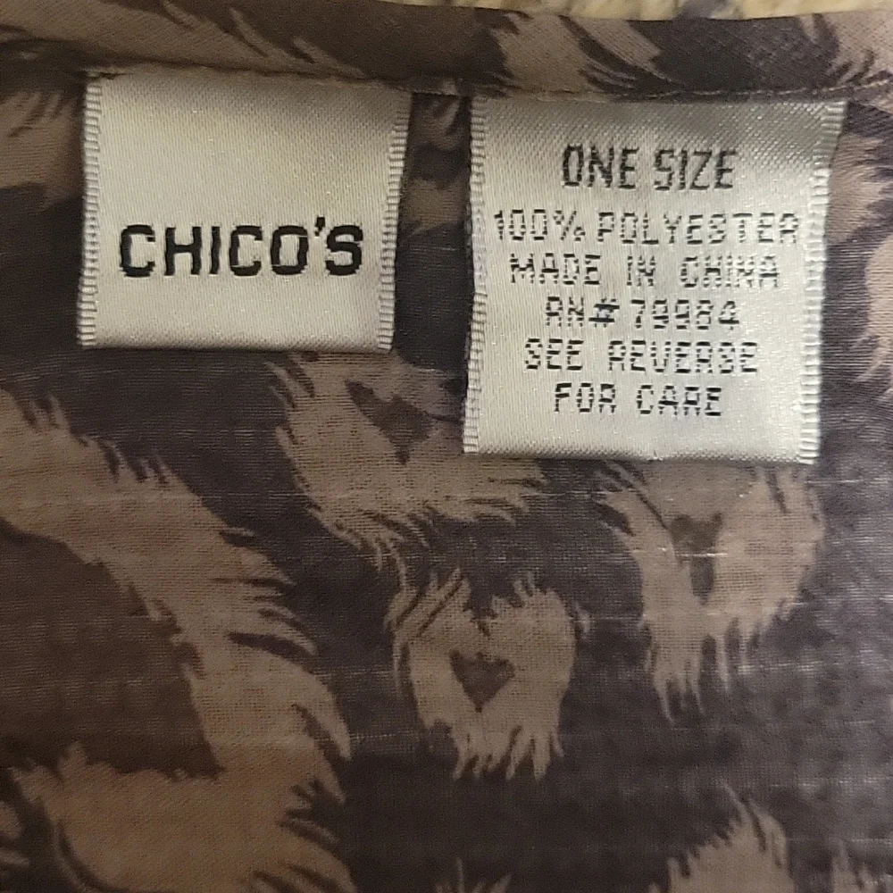 Chicos 100% polyester